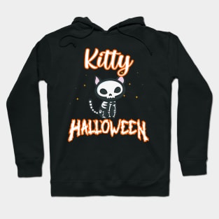 Funny Halloween 2020 Black Kitty Cat Lover Costume Hoodie